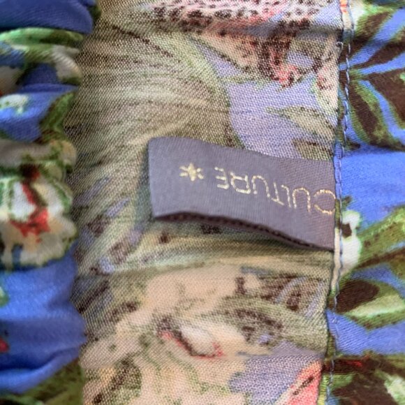 Halter  dress midi length floral and animal print  by Culture size medim - Picture 4 of 5